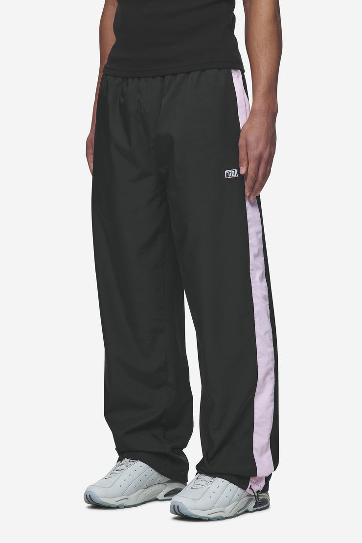 Pegador Stow Wide Track Pants Black Bubblegum Saisonschlussverkauf