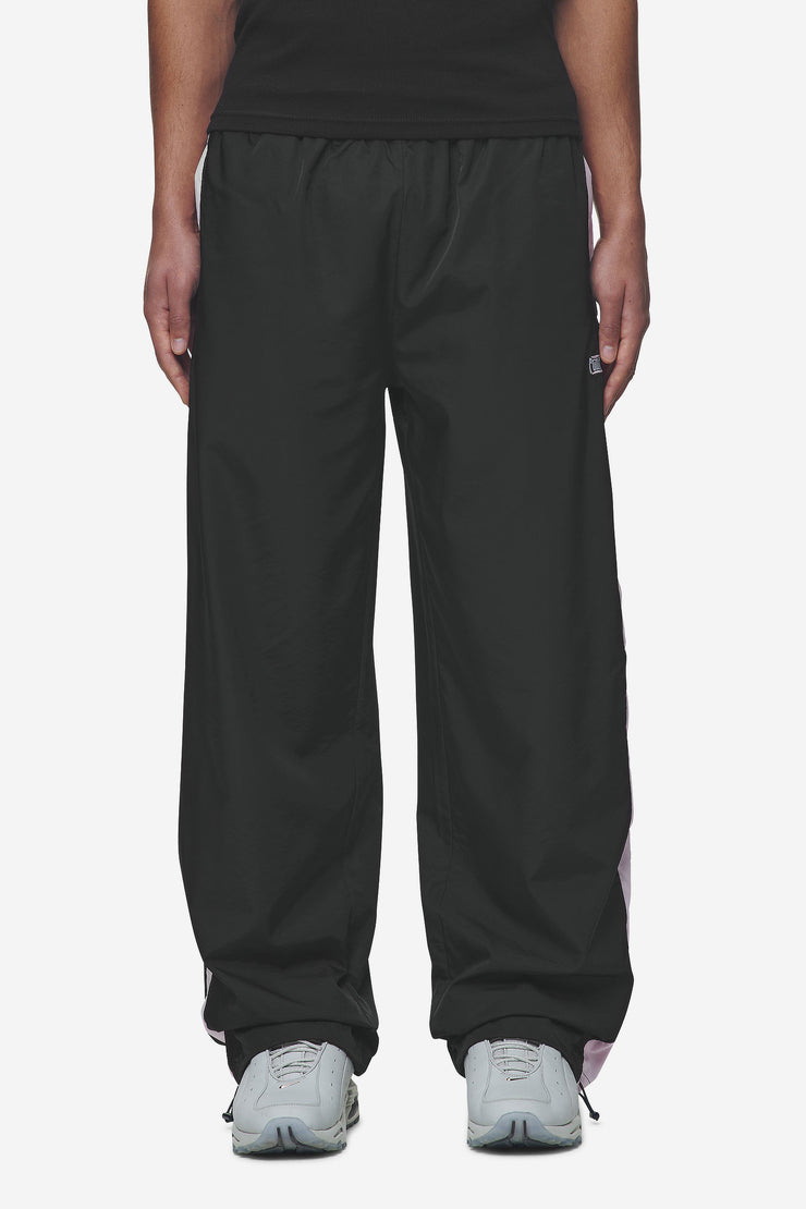Pegador Stow Wide Track Pants Black Bubblegum Saisonschlussverkauf