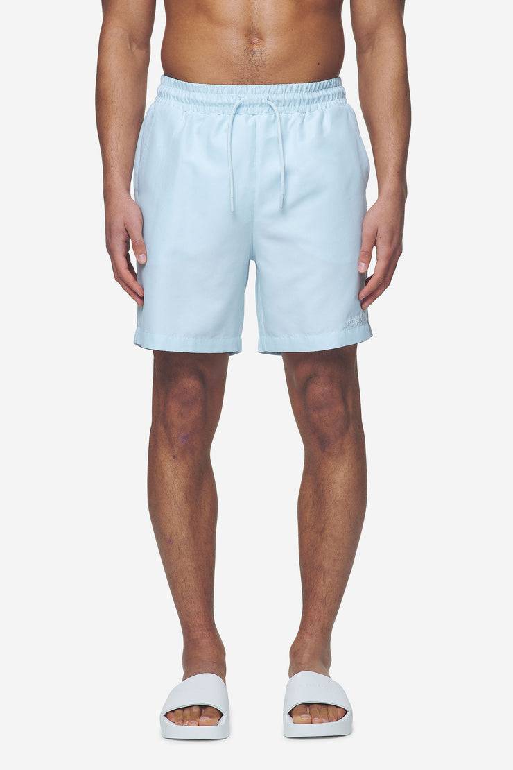 Pegador Logo Swim Shorts Baby Blue Lagerräumung