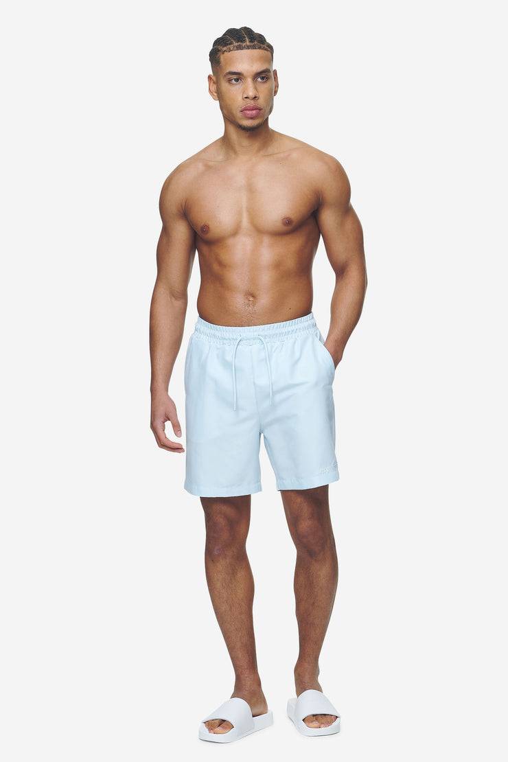 Pegador Logo Swim Shorts Baby Blue Lagerräumung
