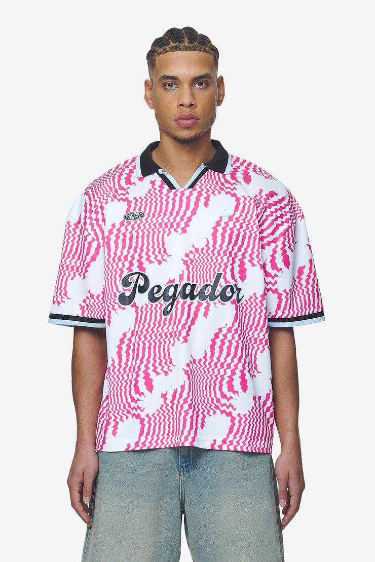 Pegador Worden Boxy Trikot White Pink Bestseller