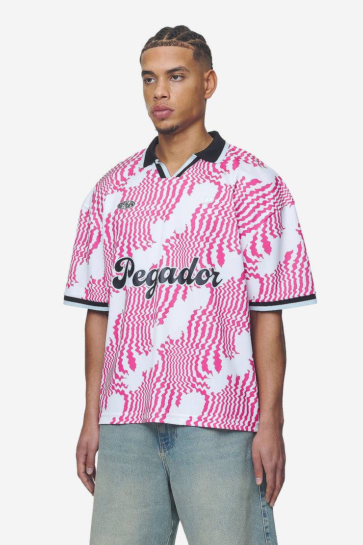 Pegador Worden Boxy Trikot White Pink Bestseller