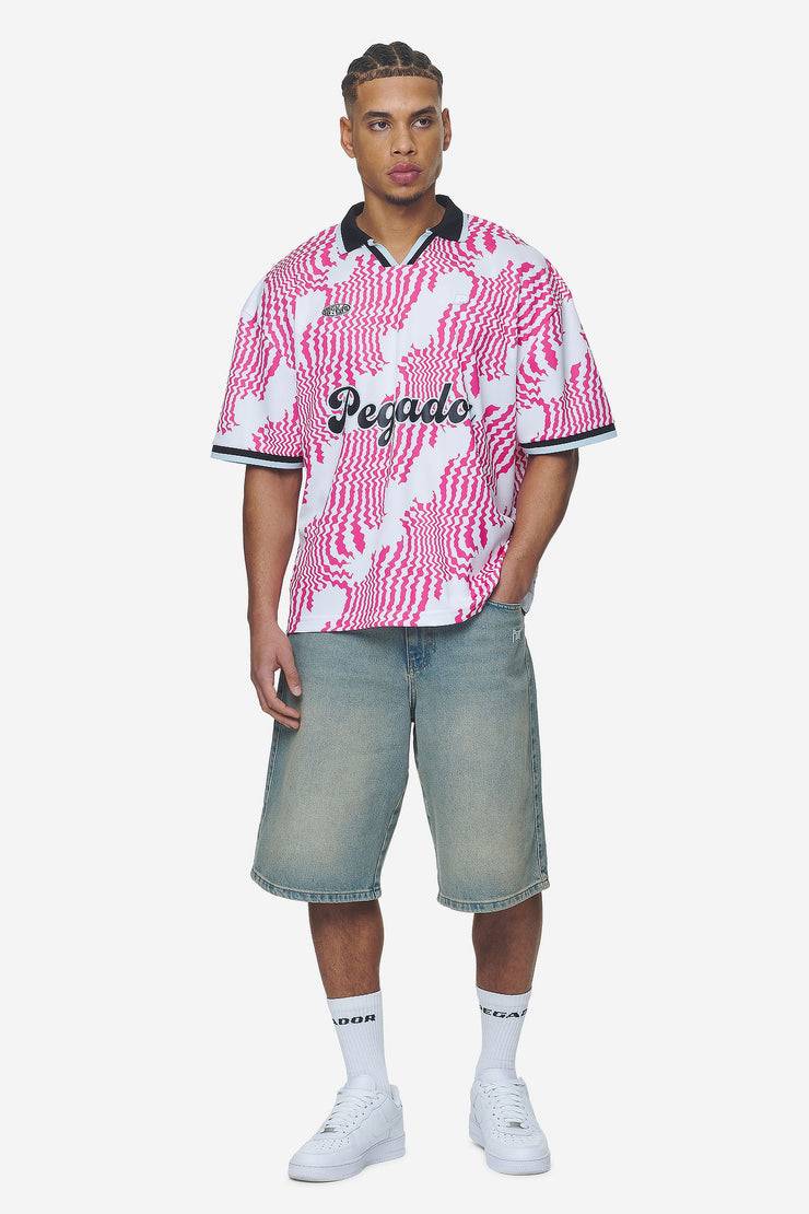 Pegador Worden Boxy Trikot White Pink Bestseller