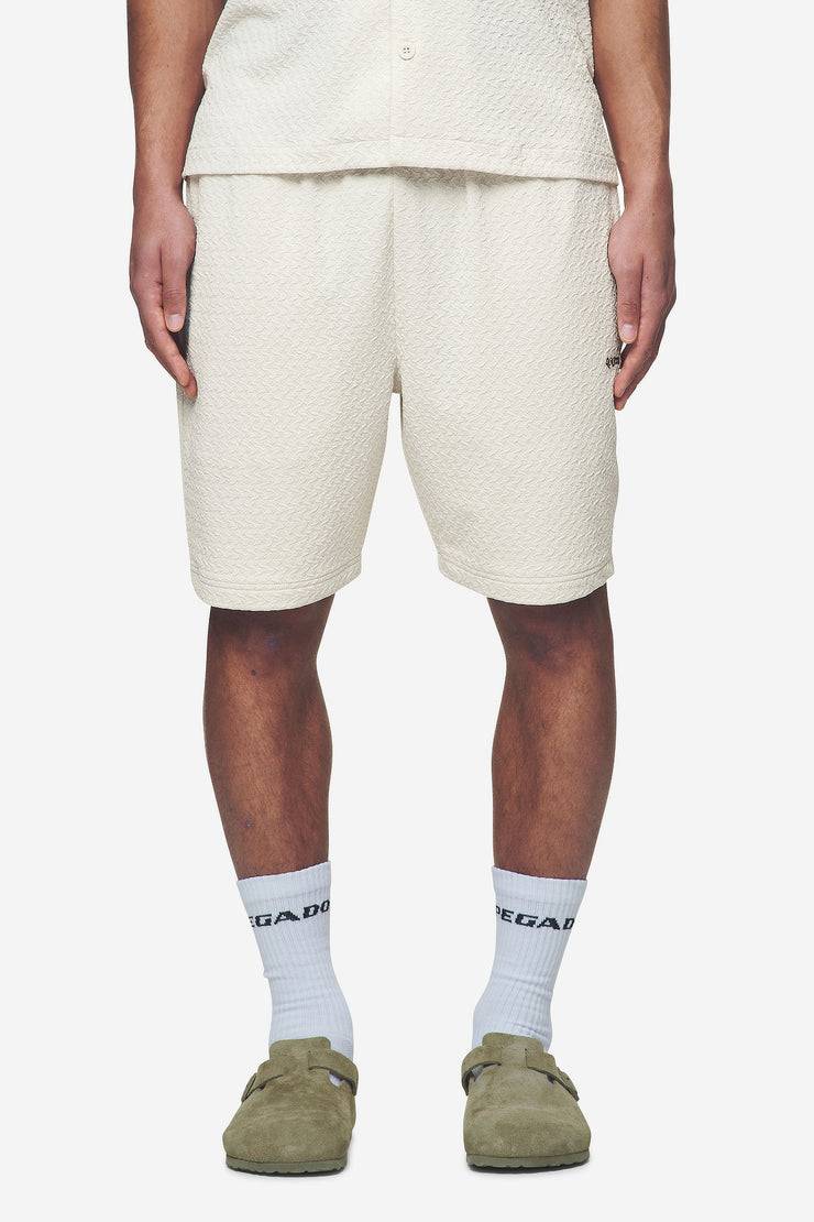 Pegador Wyton Structured Summer Shorts Salty Cream Räumungsverkauf