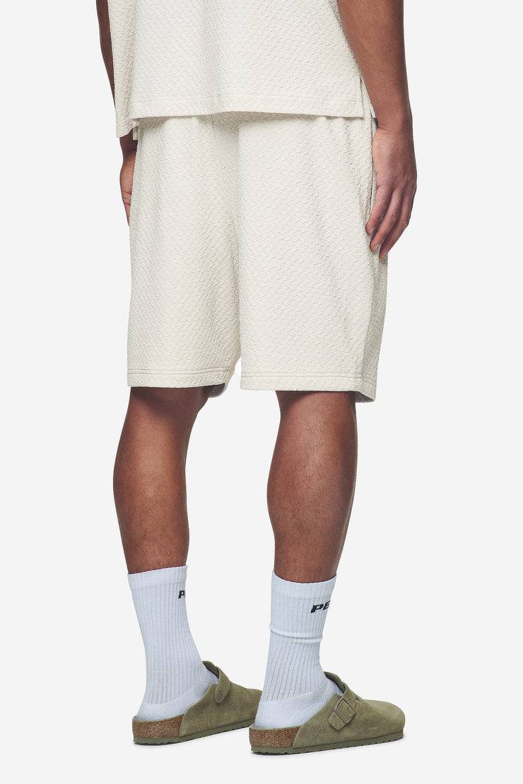 Pegador Wyton Structured Summer Shorts Salty Cream Räumungsverkauf