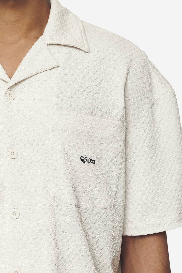 Pegador Wyton Structured Summer Shirt Salty Cream Tägliche Deals