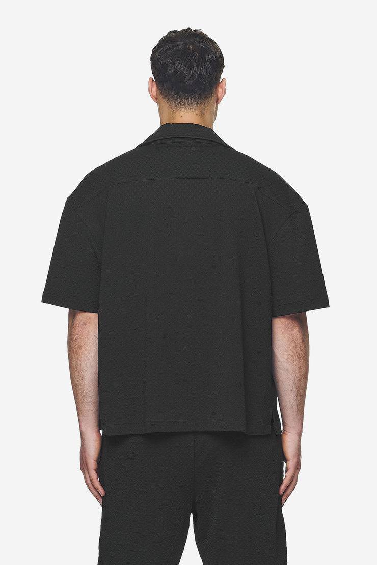 Pegador Wyton Structured Summer Shirt Black Sonderangebote