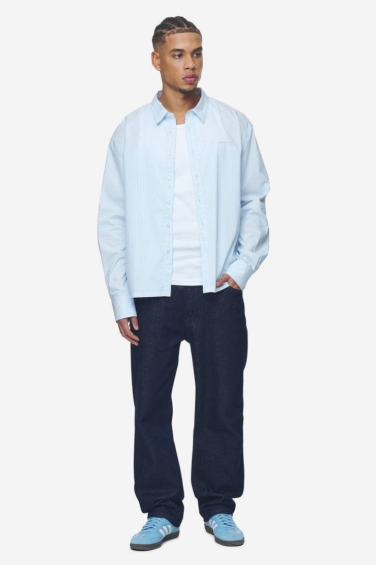 Pegador Raton Oversized Longsleeve Shirt Baby Blue White VIP-Rabatte