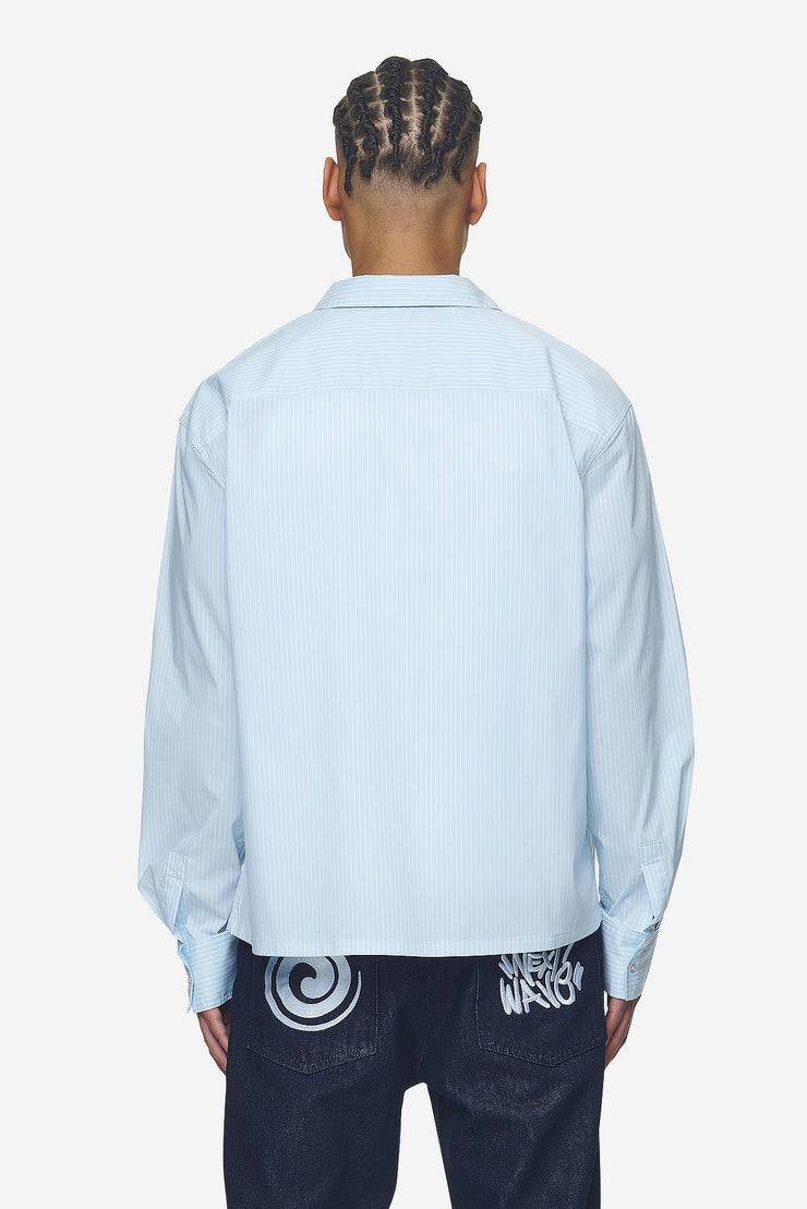 Pegador Raton Oversized Longsleeve Shirt Baby Blue White VIP-Rabatte