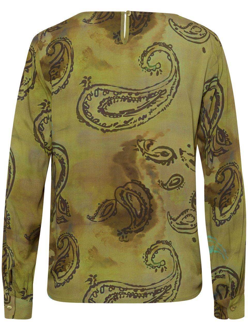 Peter Hahn Bluse mit Rundhals-­Ausschnitt Im Verkauf