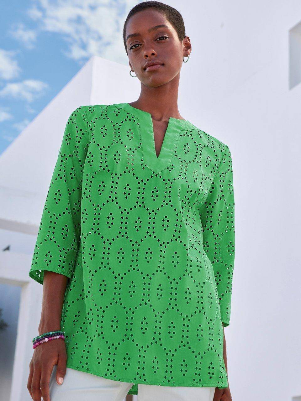 Peter Hahn Long-Bluse mit 3/4-Arm Preisnachlass