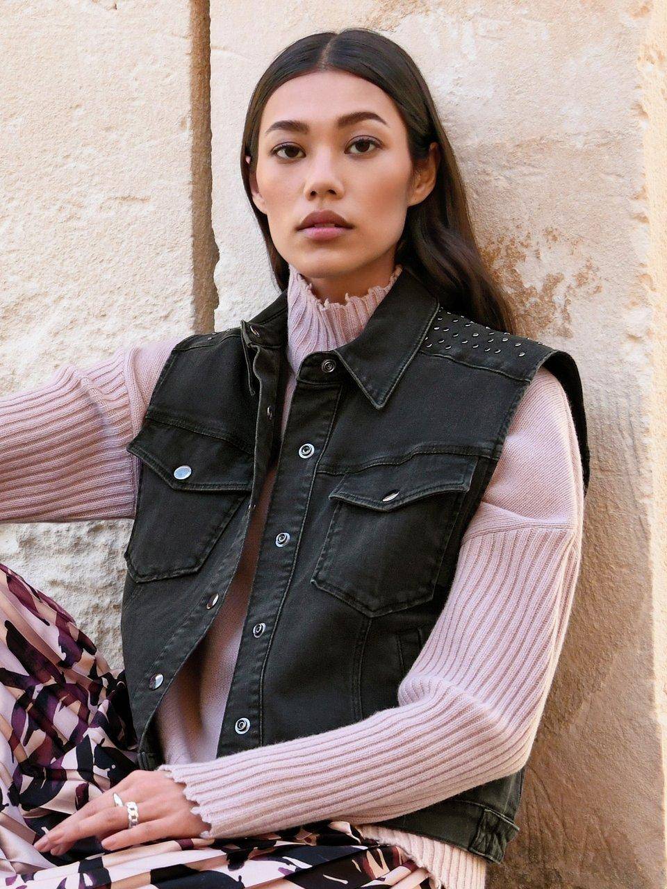 Andjel Jeansweste im Oversized-Style Nur noch ein Tag übrig