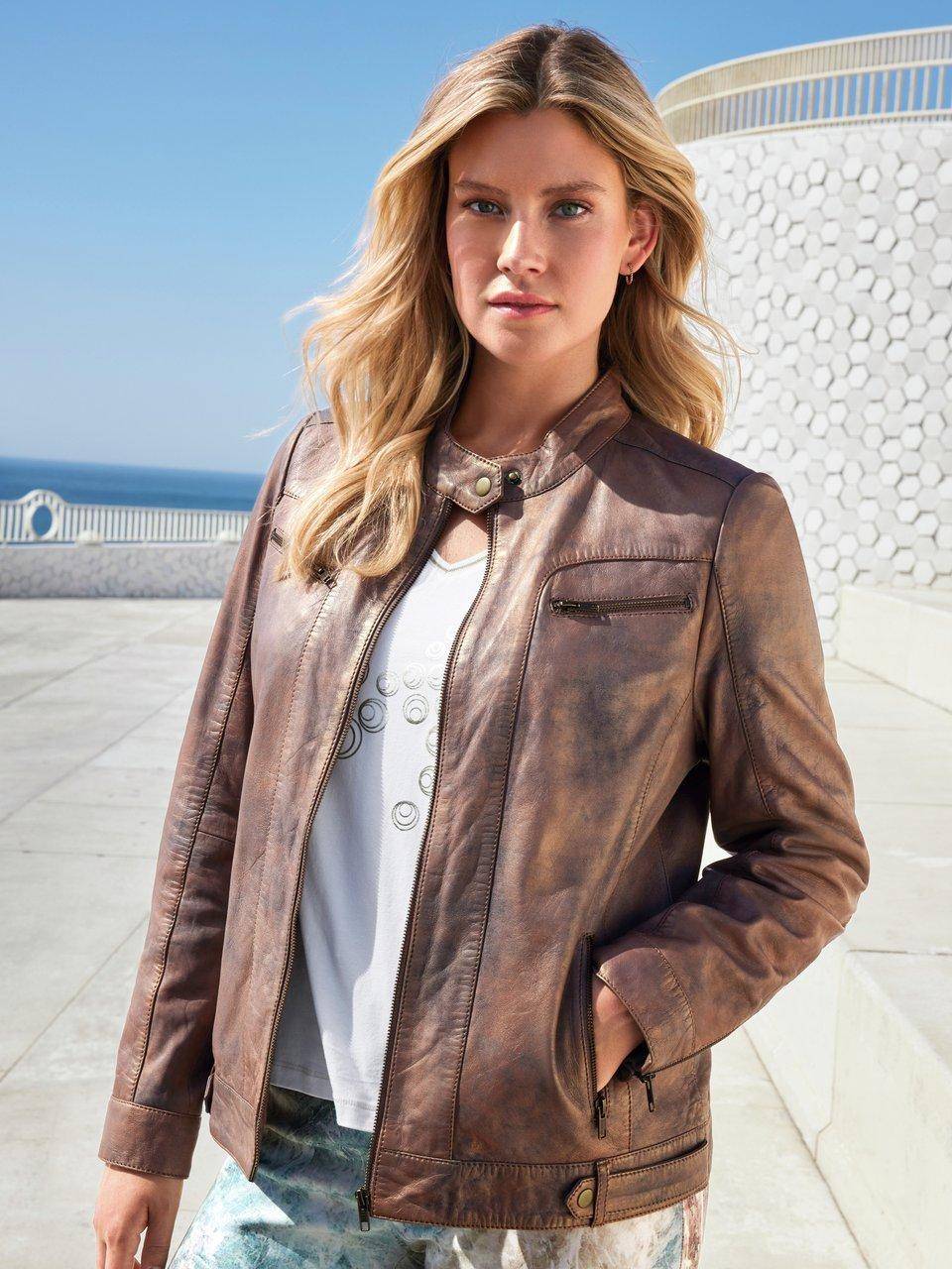 Emilia Lay Lederjacke Begrenzt auf 3 Tage