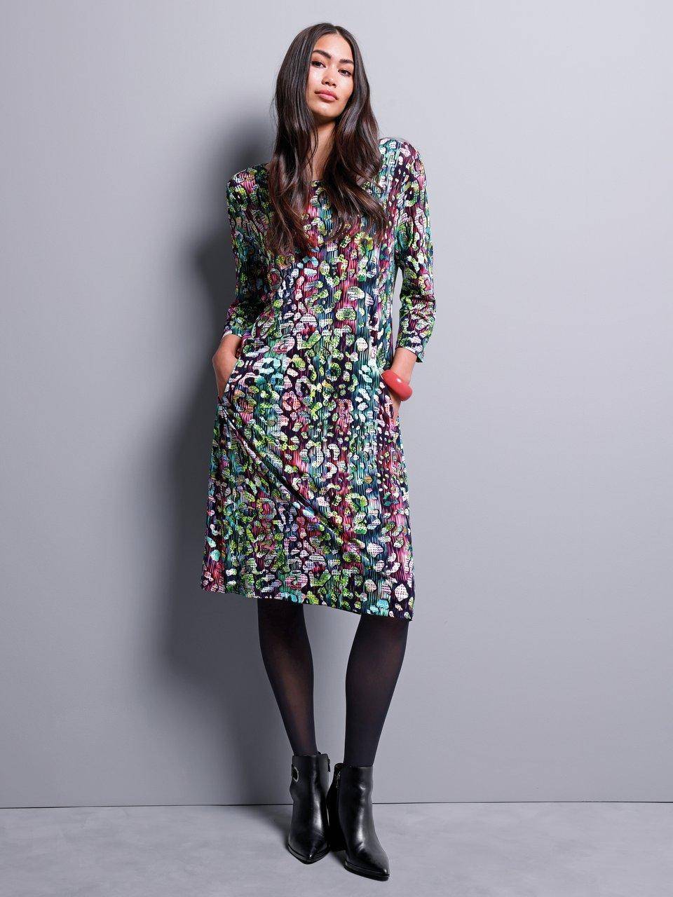 Anna Aura Jersey-Kleid mit Rundhals-Ausschnitt Rabatte dieses Monats