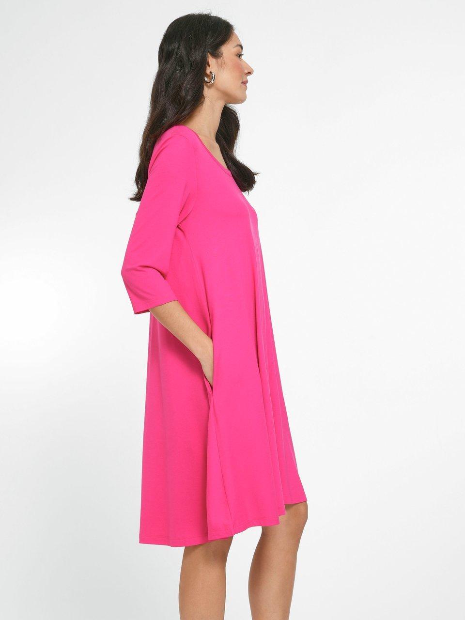 Efixelle Jersey-Kleid mit 3/4-Arm Kostenloser Versand