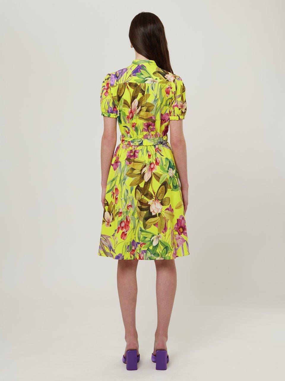 Marcel Ostertag Kleid mit 1/2-Arm Räumungsverkauf