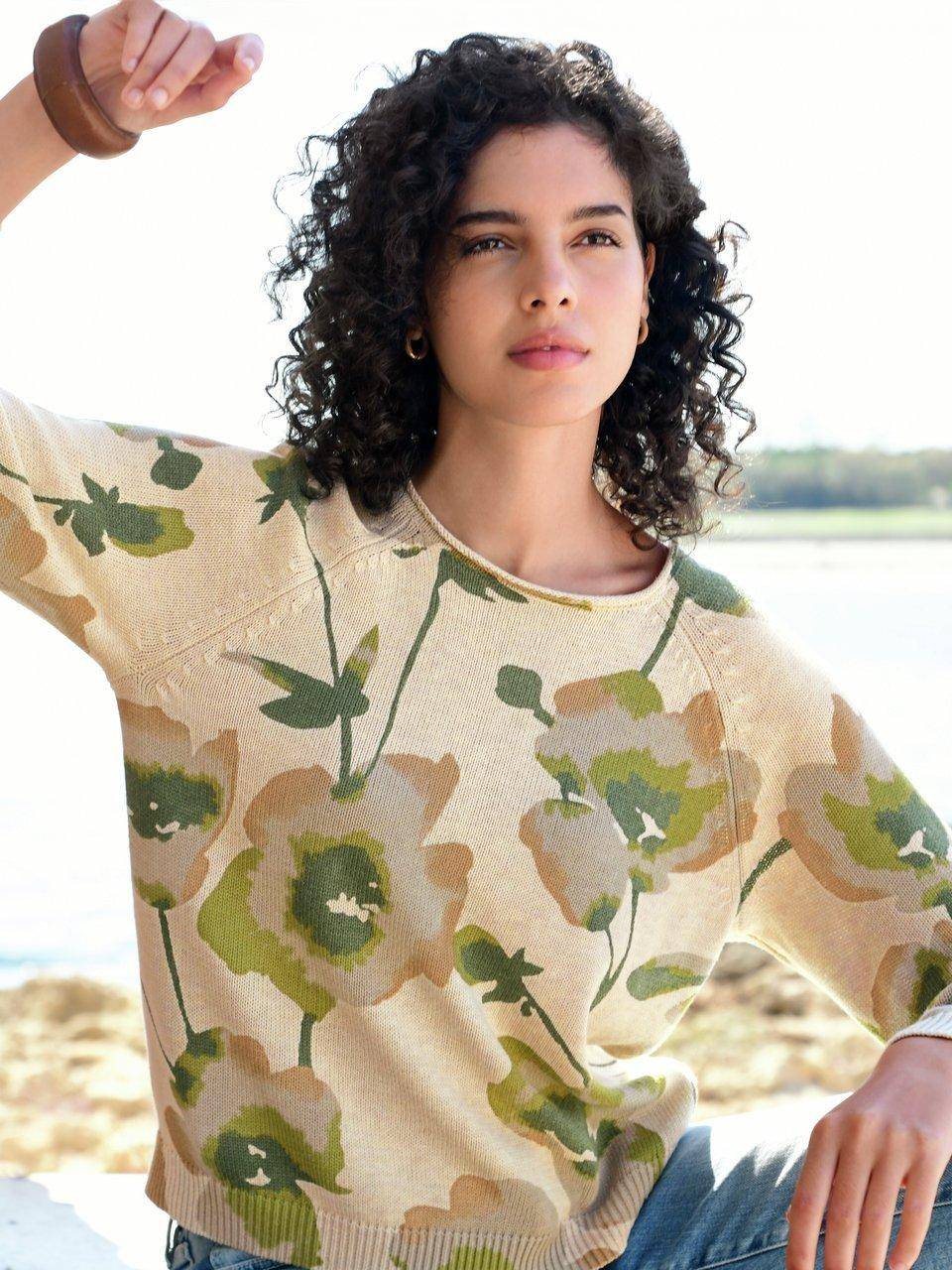 Peter Hahn Rundhals-Pullover Exklusive Angebote