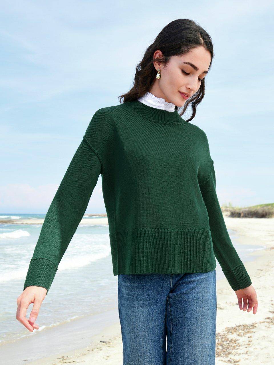 Peter Hahn Rundhals-Pullover Begrenzte Freigabe