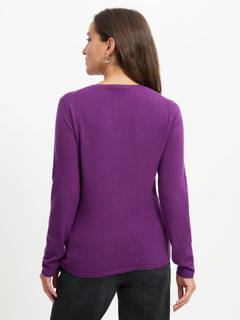 include Rundhals-Pullover aus Schurwolle und Kaschmir Bis zu 50% Rabatt