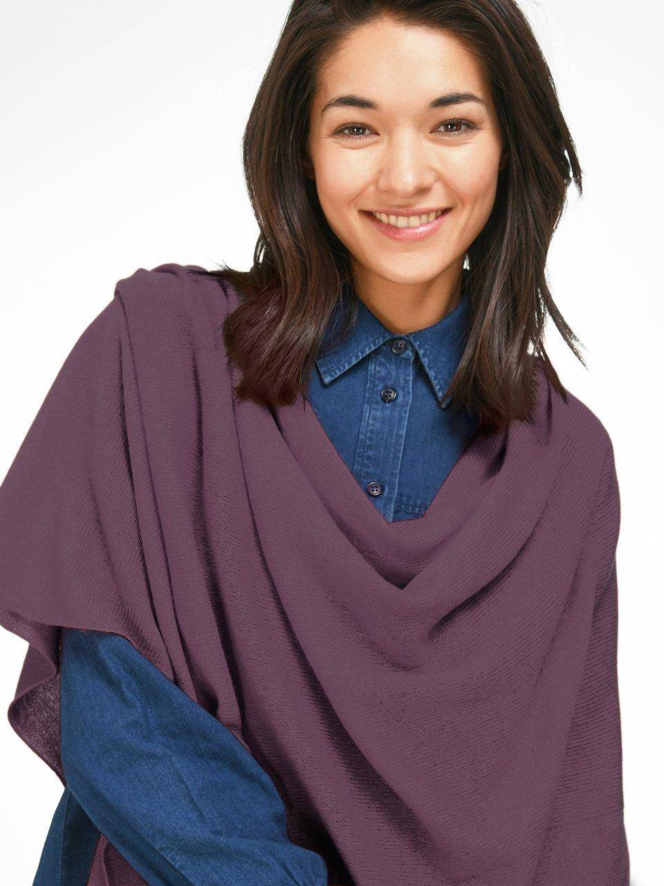 Peter Hahn Cashmere Poncho aus 100% Kaschmir Vierteljährliche Förderung