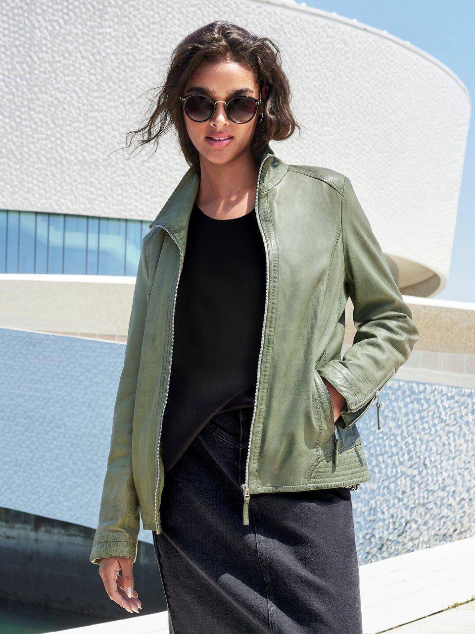 Emilia Lay Lederjacke Großer Ausverkauf