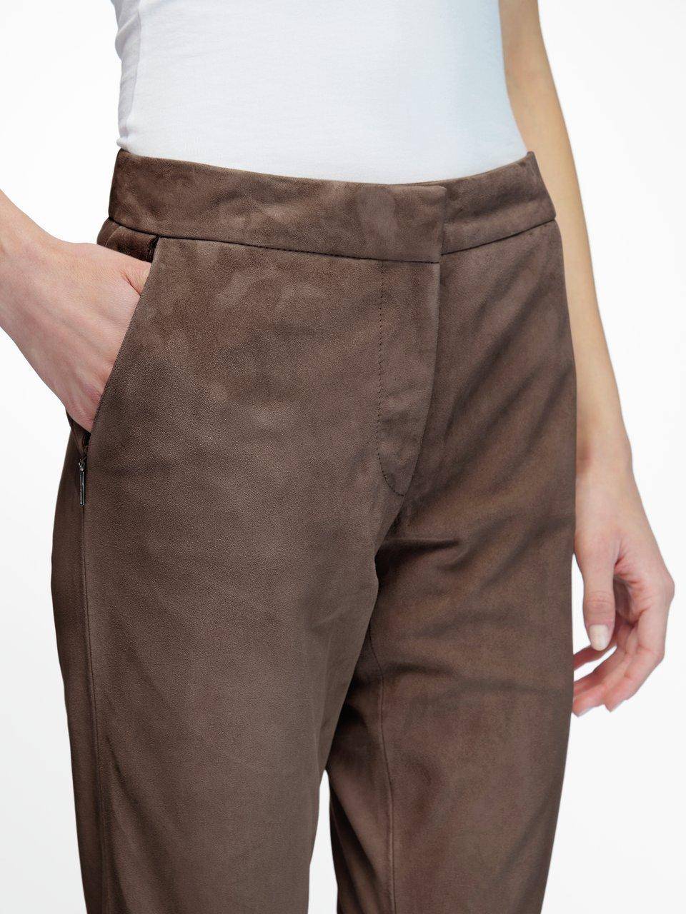 Fadenmeister Berlin Knöchellange Lederhose Exklusivangebot