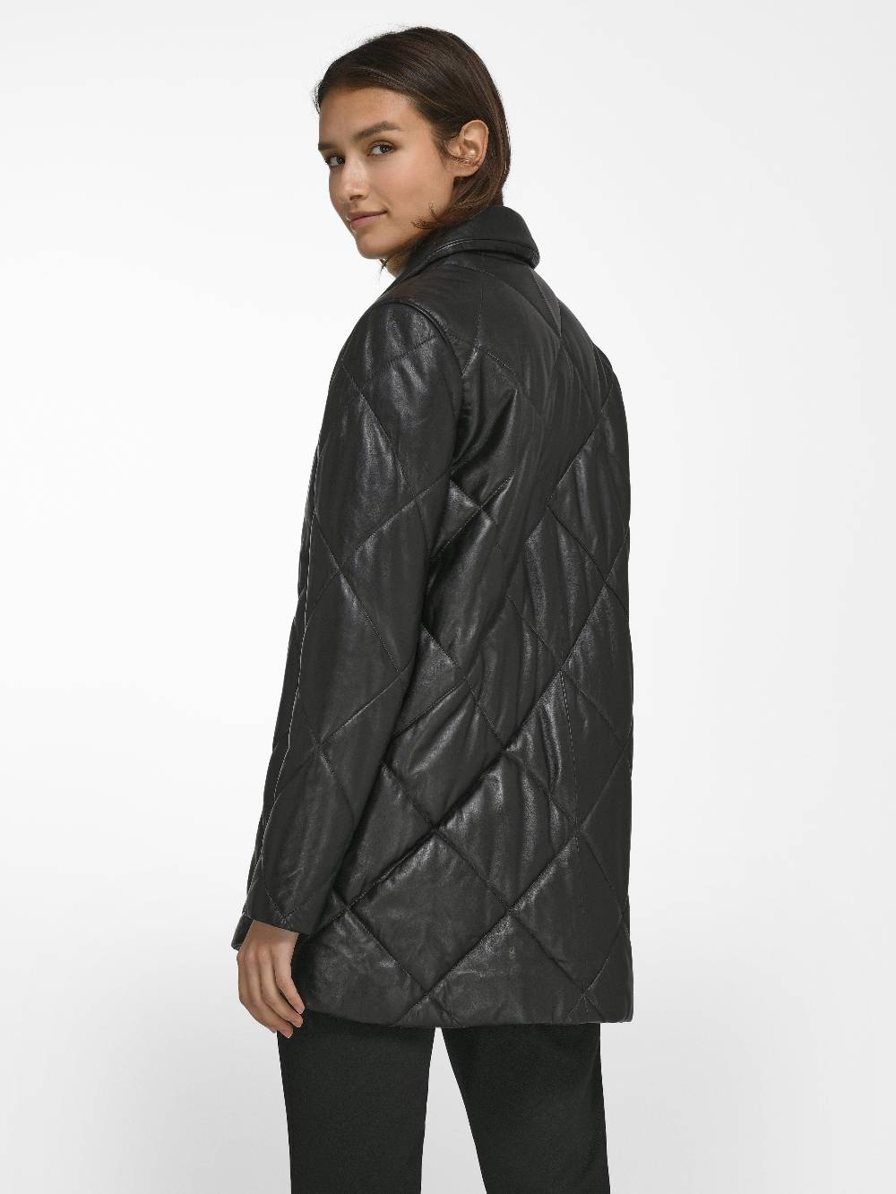 TALBOT RUNHOF X PETER HAHN Stepp-Lederjacke Lagerräumung