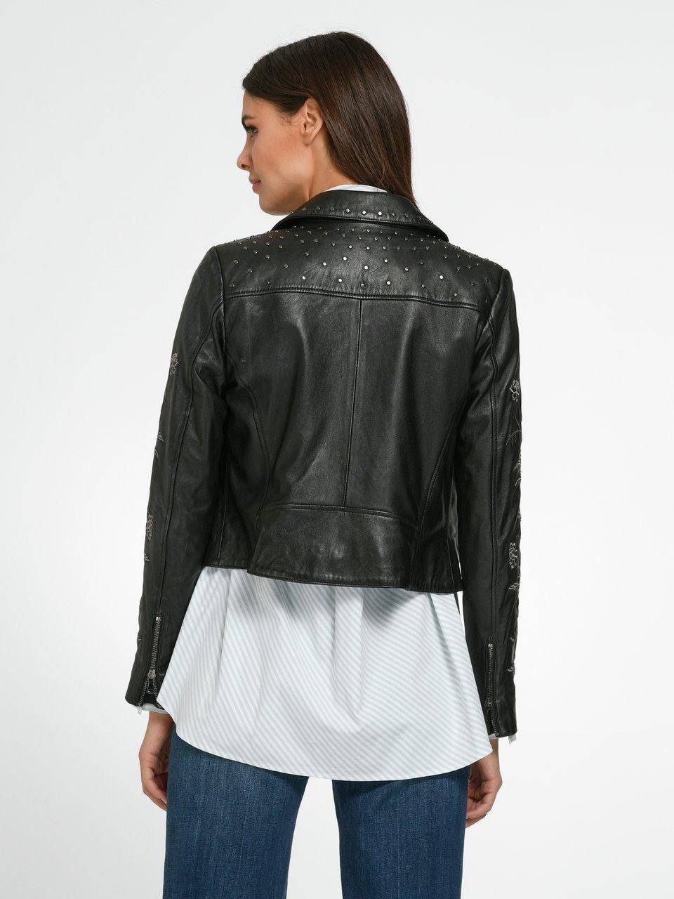 Andjel Lederjacke im Bikerstil Heißer Verkauf