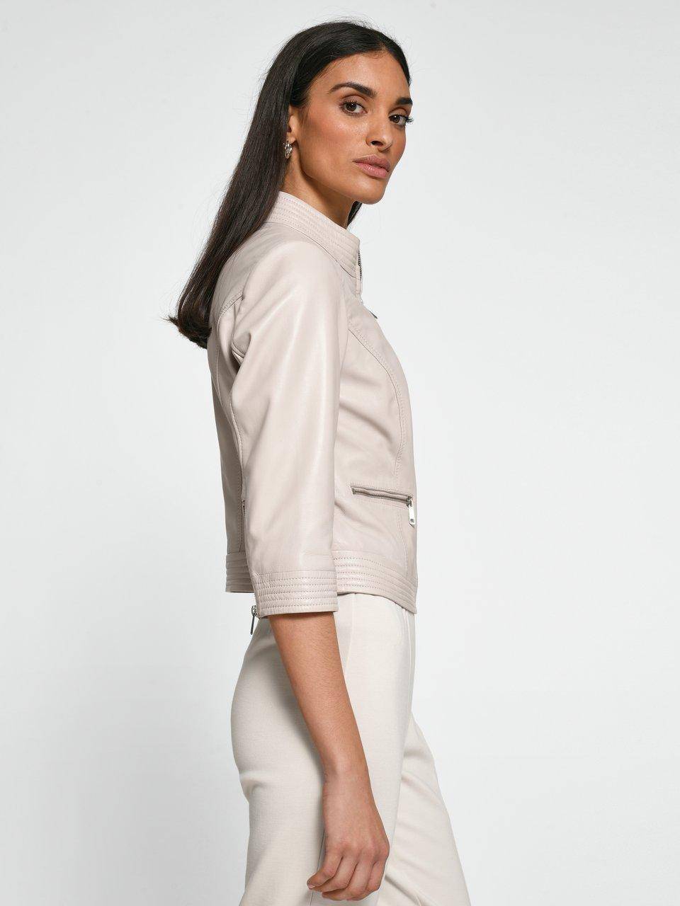 TALBOT RUNHOF X PETER HAHN Lederjacke Neueste Mode