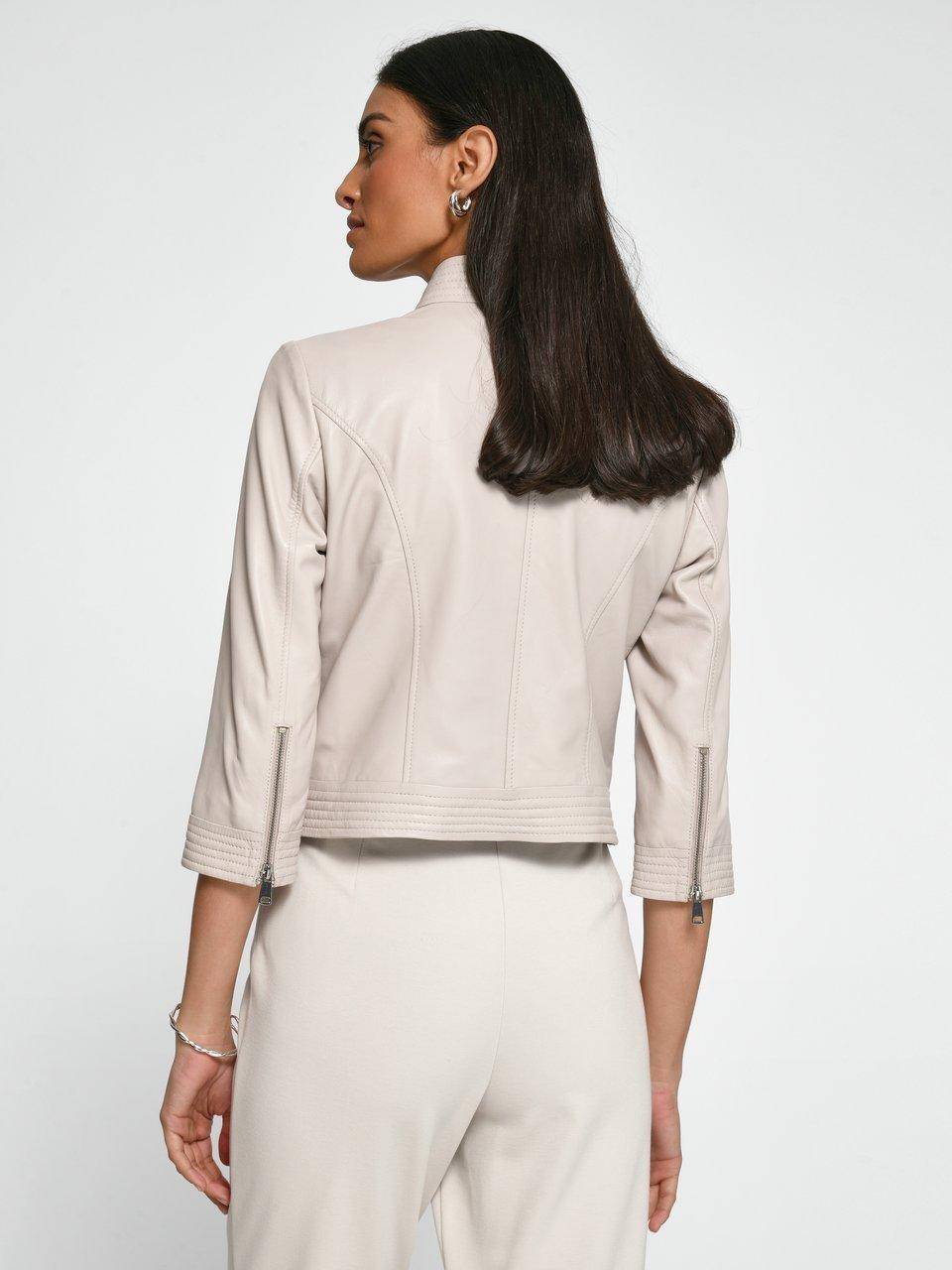 TALBOT RUNHOF X PETER HAHN Lederjacke Neueste Mode