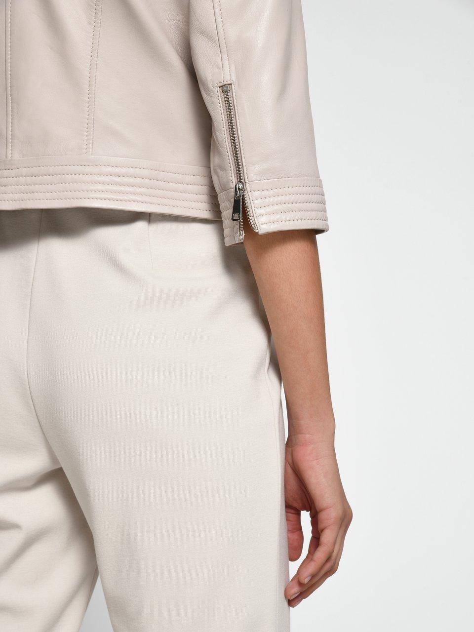TALBOT RUNHOF X PETER HAHN Lederjacke Neueste Mode