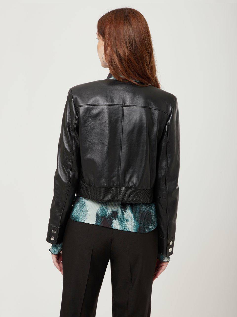BOSS Lederjacke Online Outlet