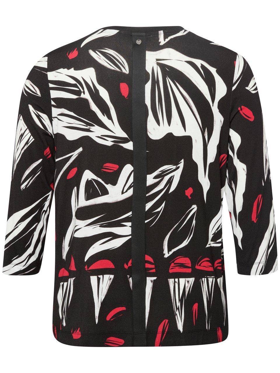 frapp Rundhals-Shirt mit 3/4-Arm Flash Sale