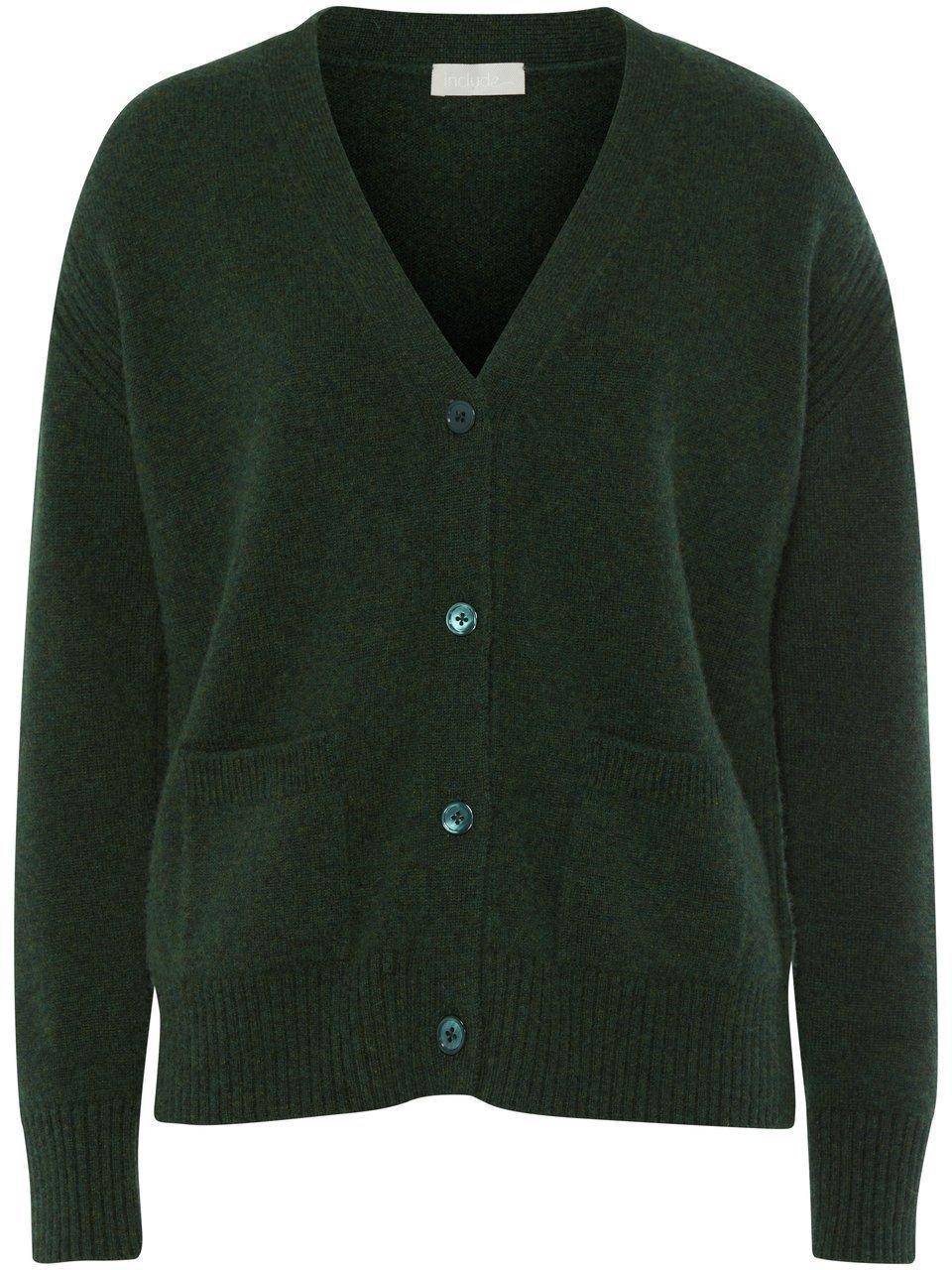 include Strickjacke mit V-Ausschnitt Sonderangebot der Fabrik