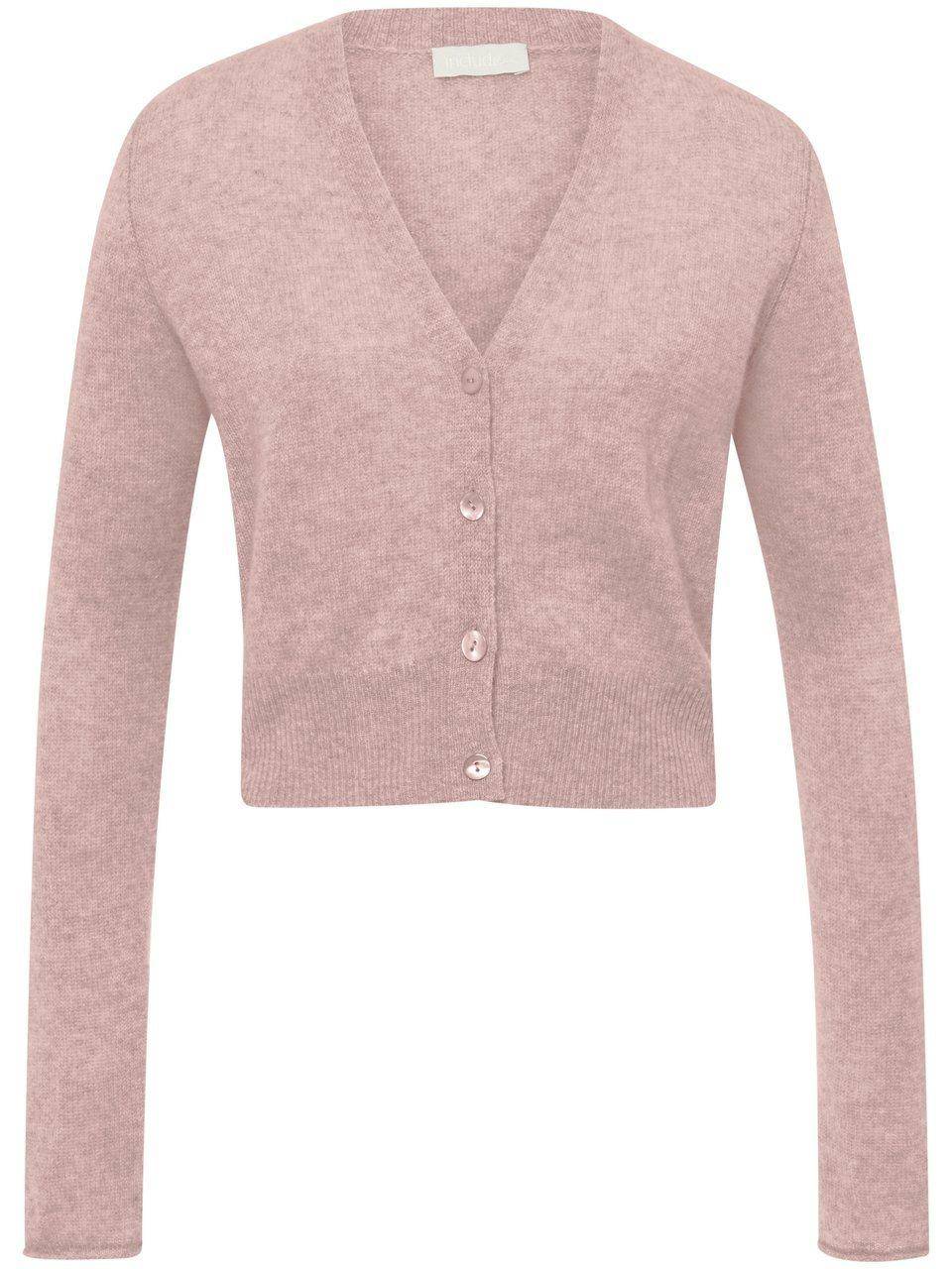 include Strickjacke mit V-Ausschnitt zollfrei