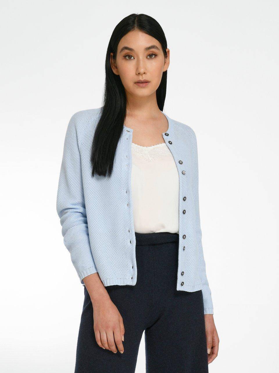 Peter Hahn Strickjacke aus 100% Baumwolle Supima