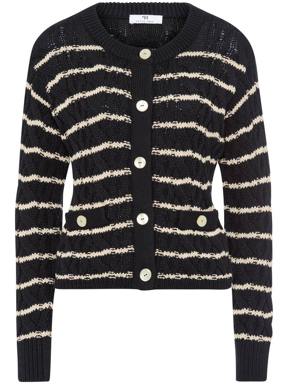 Peter Hahn Strickjacke mit Rundhals-Ausschnitt Online Shopping