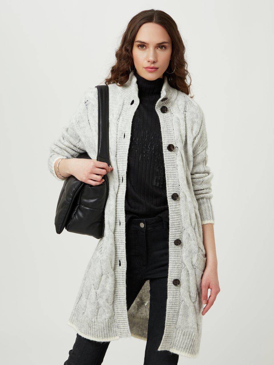BASLER Long-Strick-Cardigan Saisonschlussverkauf