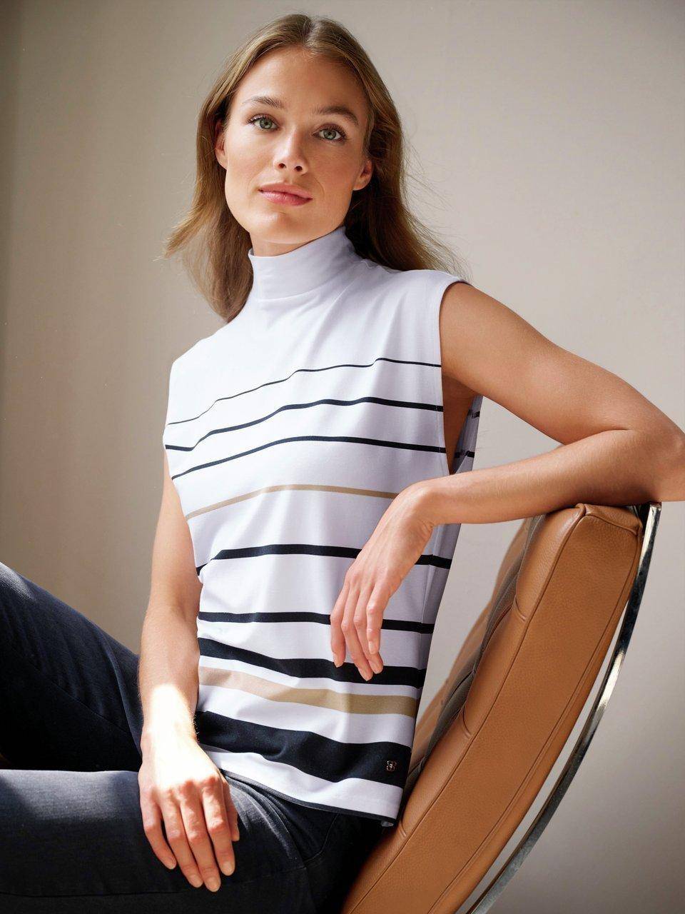 BASLER Ärmelloses Streifen-Shirt Online Outlet