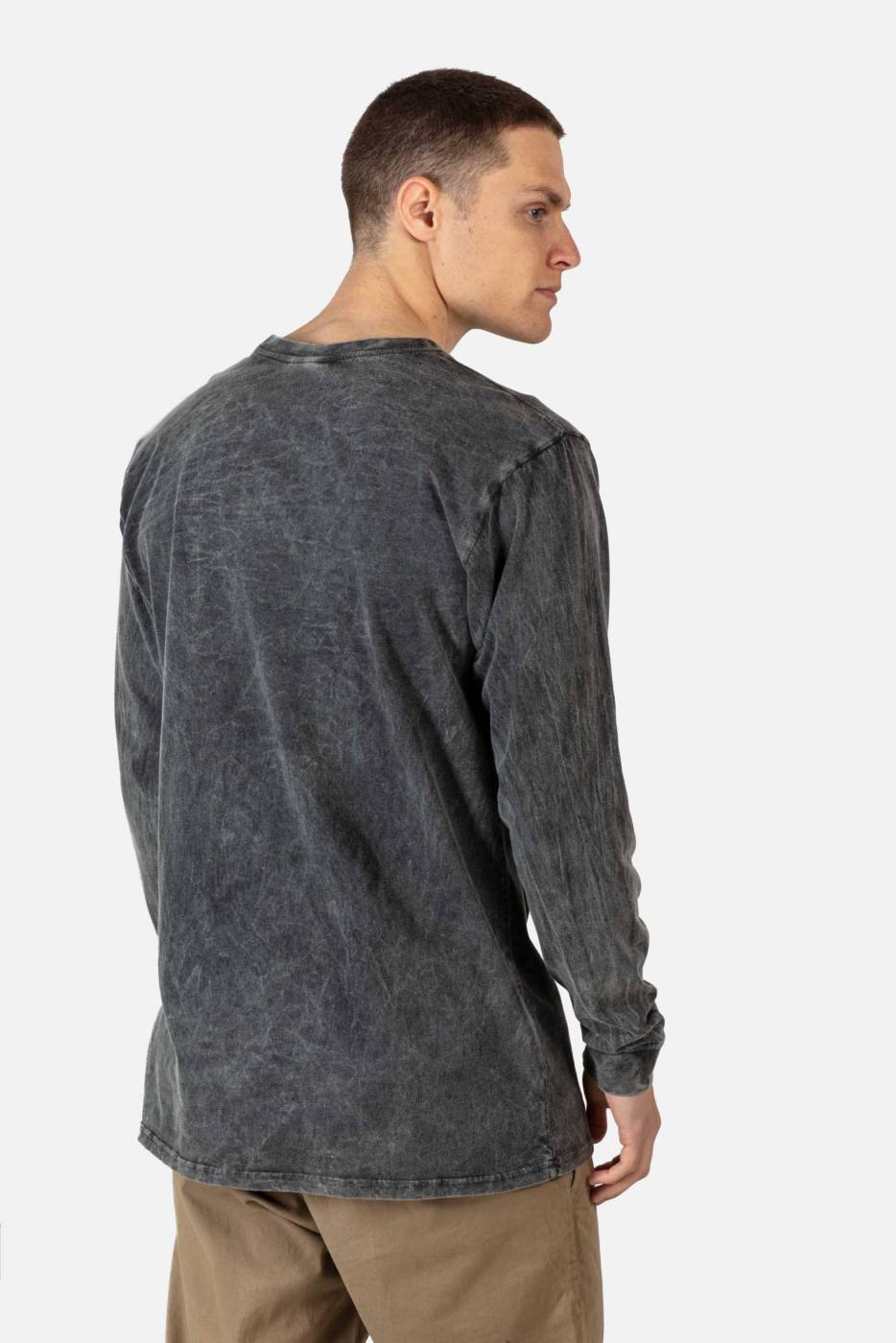 Reell Natural Dyed Longsleeve OC Kostenloser Versand
