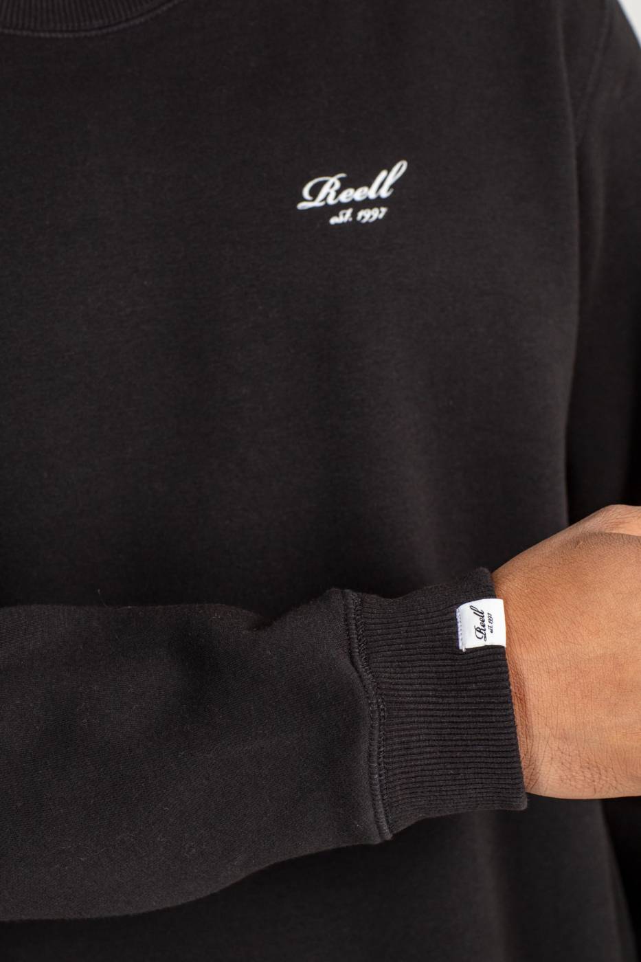 Reell Staple Logo Crewneck Discount Store für neue Produkte