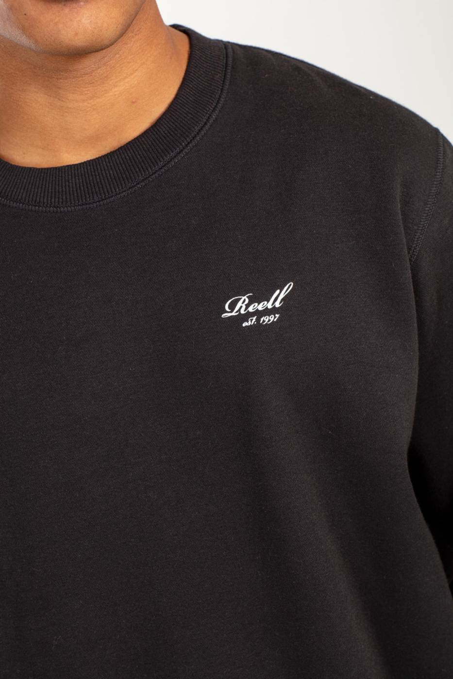 Reell Staple Logo Crewneck Discount Store für neue Produkte