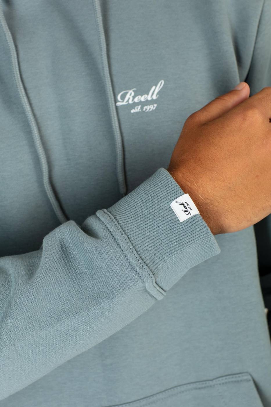 Reell Staple Logo Hoodie Kostenloser Versand international