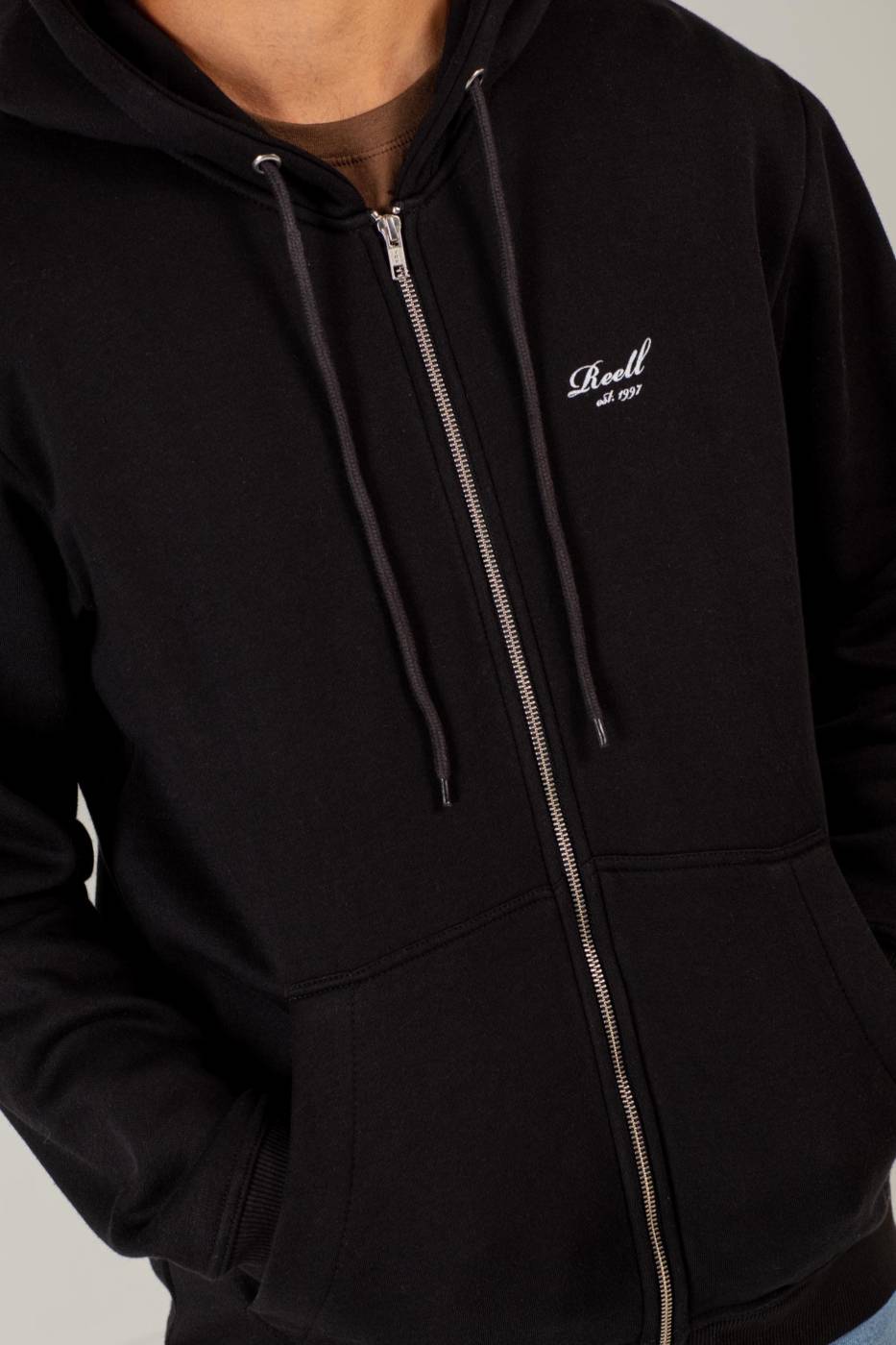 Reell Staple Logo Zip Hoodie Speichern exportieren