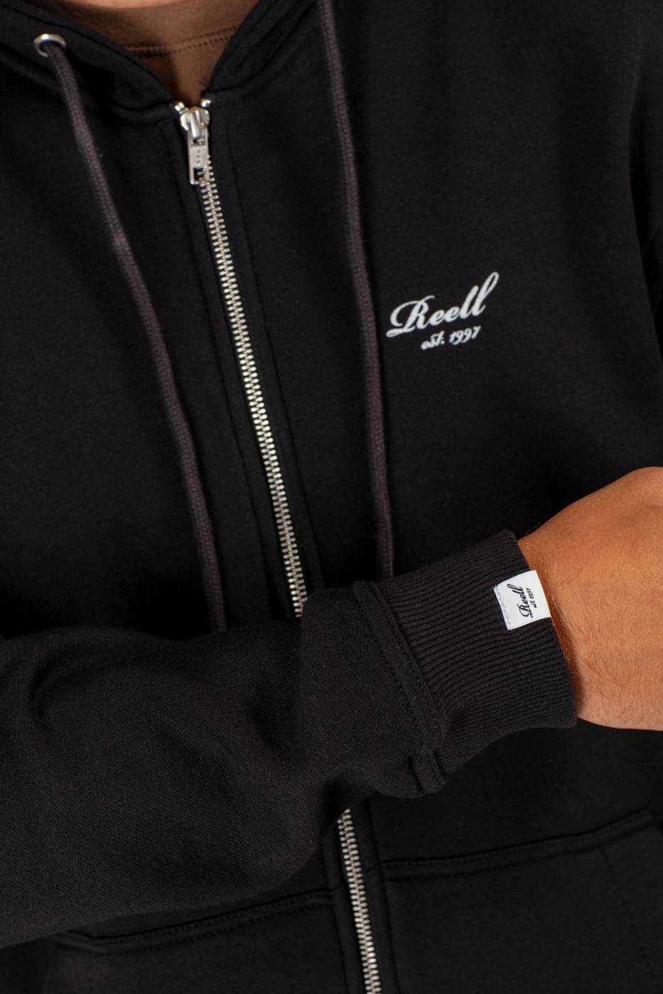 Reell Staple Logo Zip Hoodie Speichern exportieren