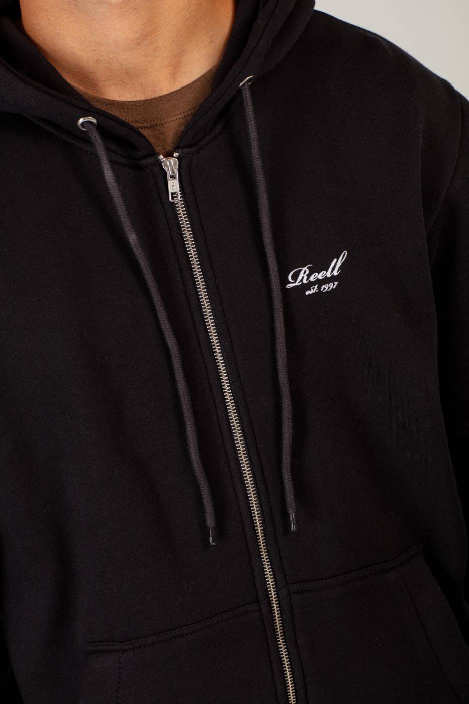 Reell Staple Logo Zip Hoodie Speichern exportieren