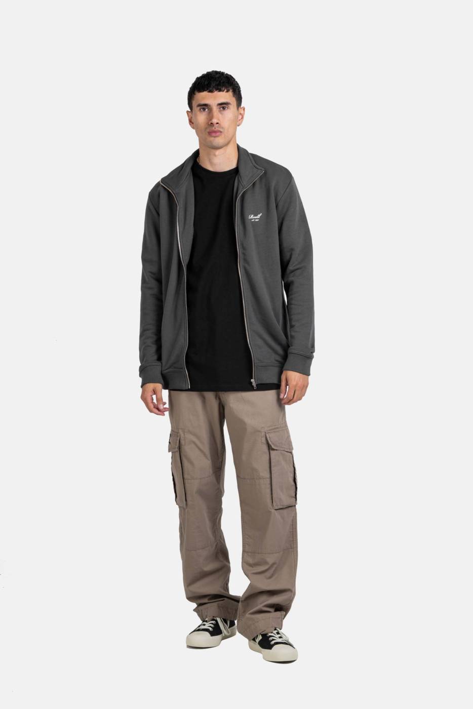 Reell Staple Zip Sweatshirt Bis zu 60% Rabatt