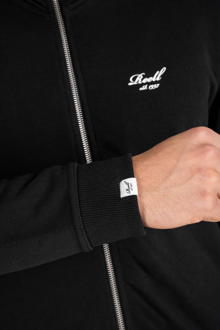 Reell Staple Zip Sweatshirt Bis zu 65% Rabatt