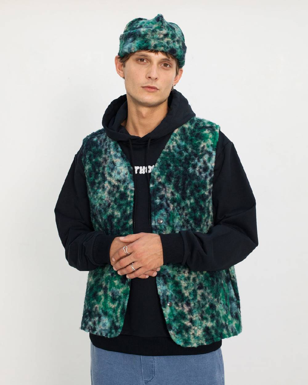 Rotholz Sherpa Weste Bio Wollmischung - Multi Fabrikpreis