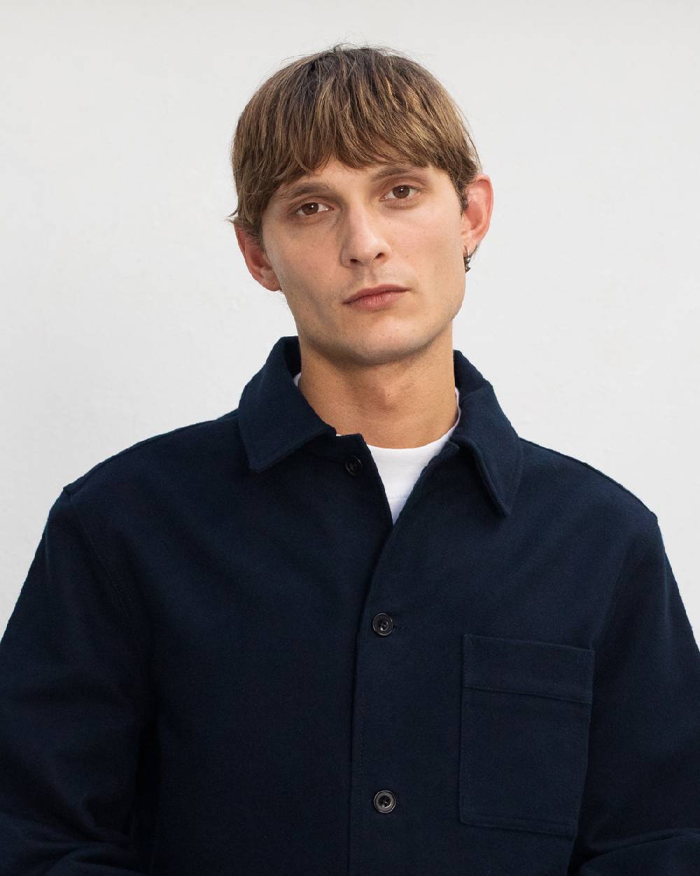 Rotholz Schwere Moleskin Jacke Bio Baumwolle - Blau Vatertagsangebot